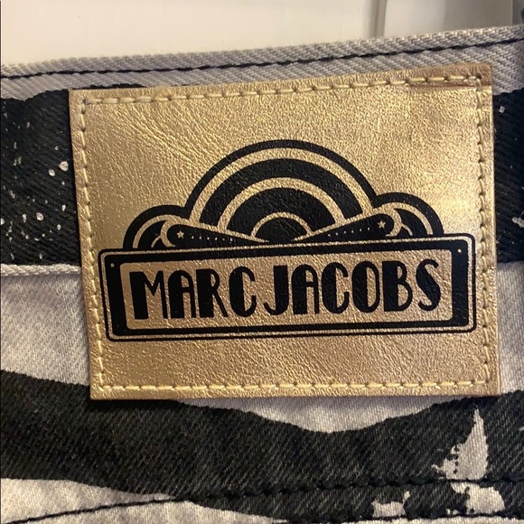 Marc Jacobs denim zebra print skirt - Picture 2 of 9